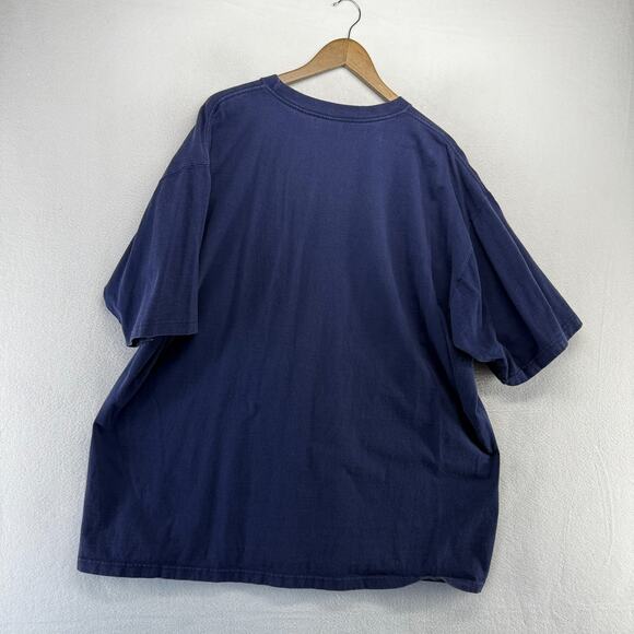 Vintage Def Jam University Shirt Men's 2XL Blue Graphic Hip Hop Oversized y2k - Picture 5 of 6